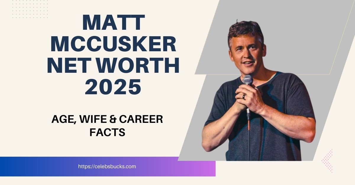 Matt McCusker Net Worth 2025 – American comedian, podcast host, and writer with wife Brittany McCusker