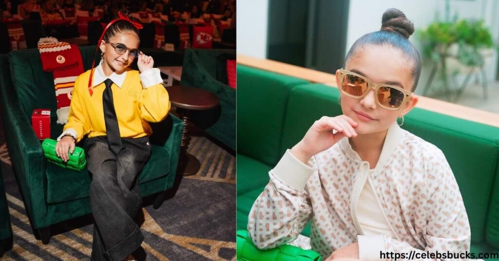 Taylen Biggs social media stardom and brand collaborations at Fashion Week