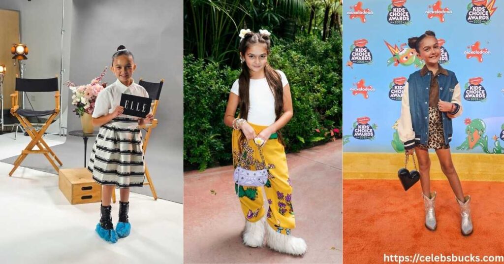Taylen Biggs young fashion influencer and emerging fashion icon in media